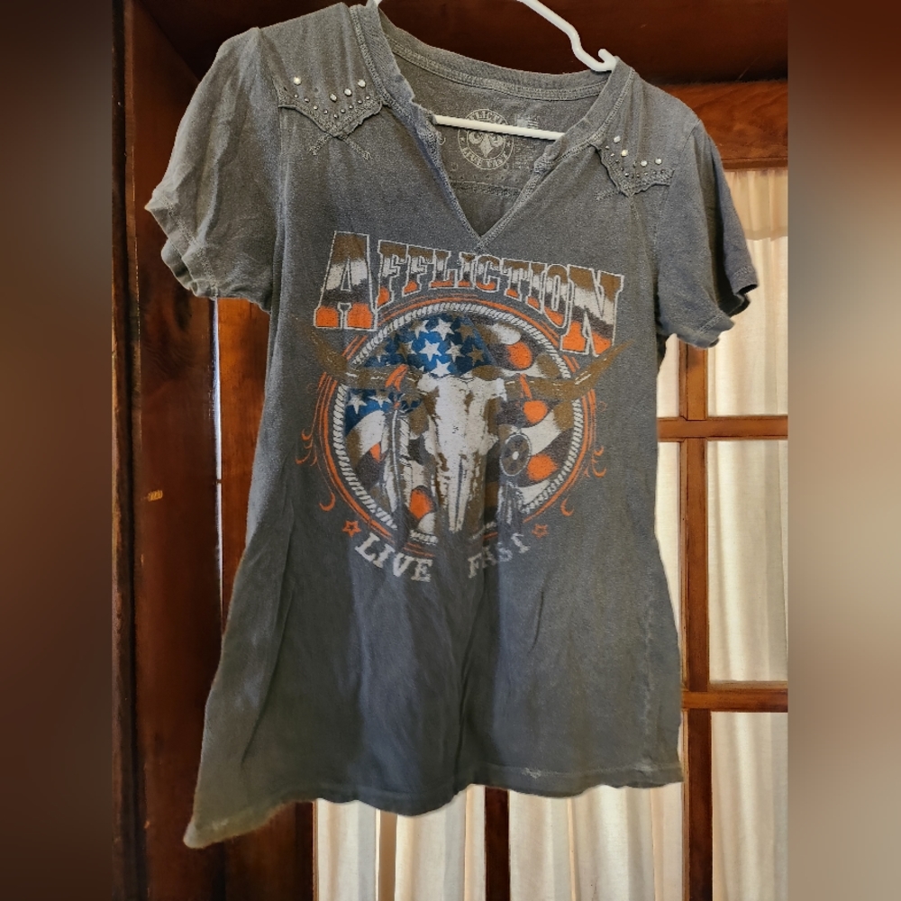 Affliction Womens Shirt